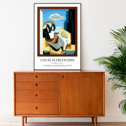 Louis Marcoussis Composition With Bird poster