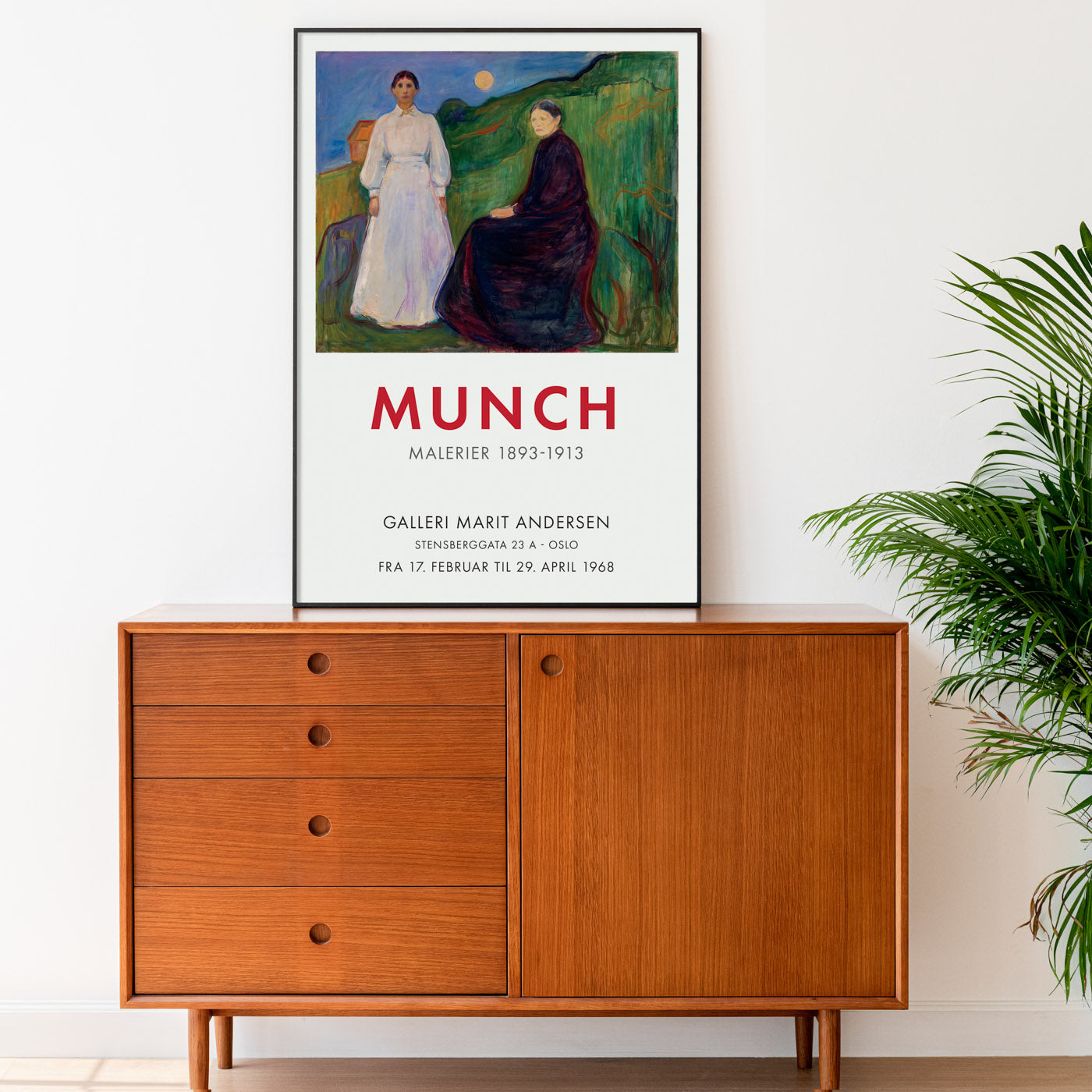 Edvard Munch Exhibition Poster