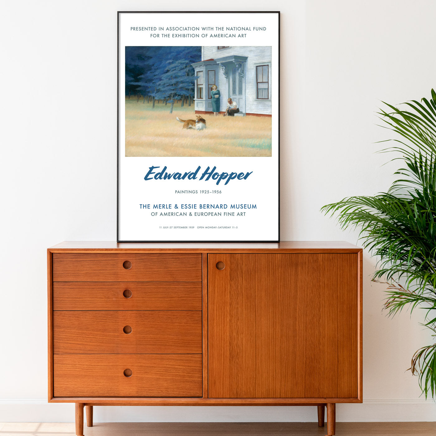 Edward Hopper Print - Cape Cod Evening Exhibition Poster