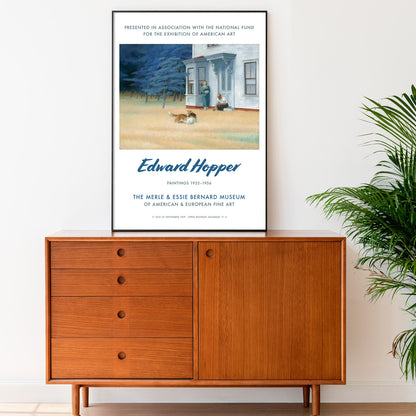 Edward Hopper Print - Cape Cod Evening Exhibition Poster