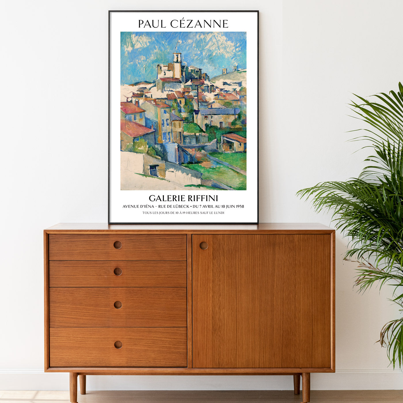 Paul Cezanne Exhibition Poster