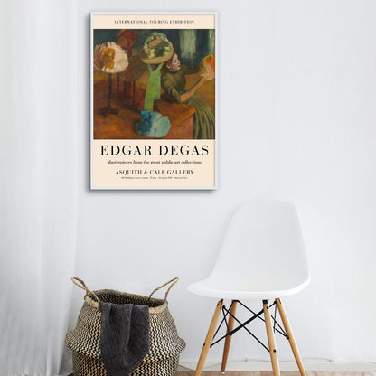 Edgar Degas Touring Exhibition Poster - The Millinery Shop