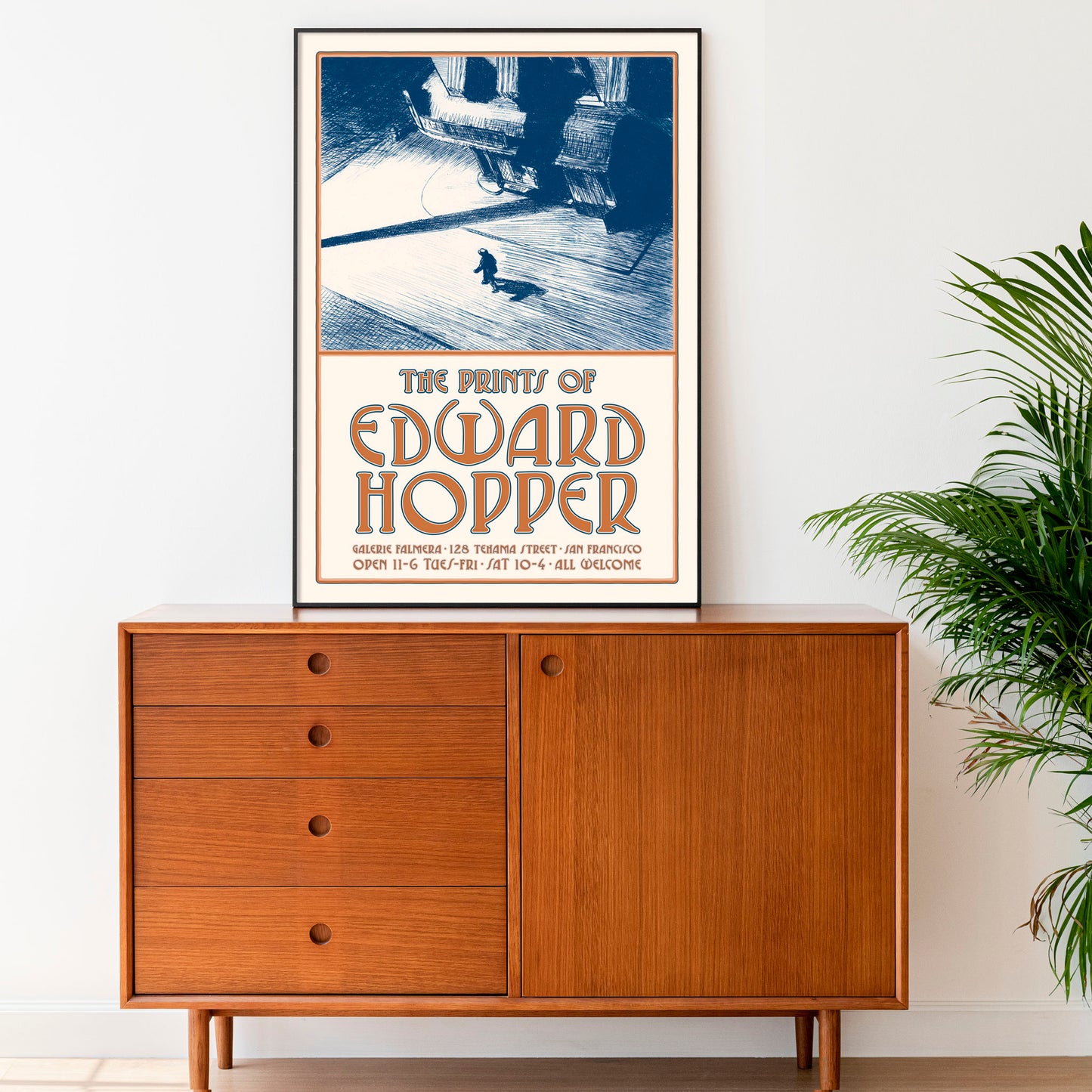 Edward Hopper Exhibition Poster