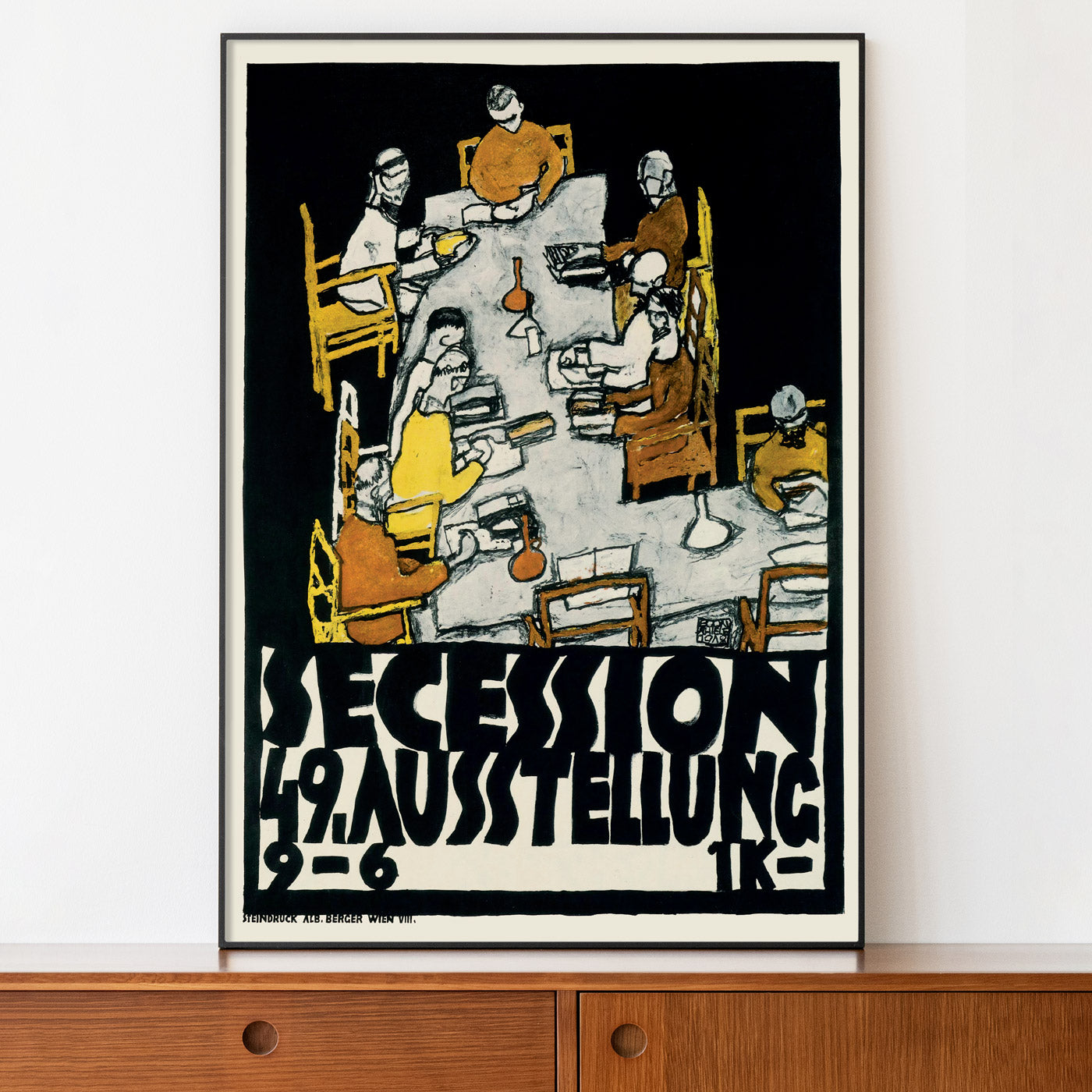 Egon Schiele Vienna Secession Poster