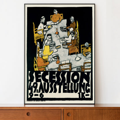 Egon Schiele Vienna Secession Poster