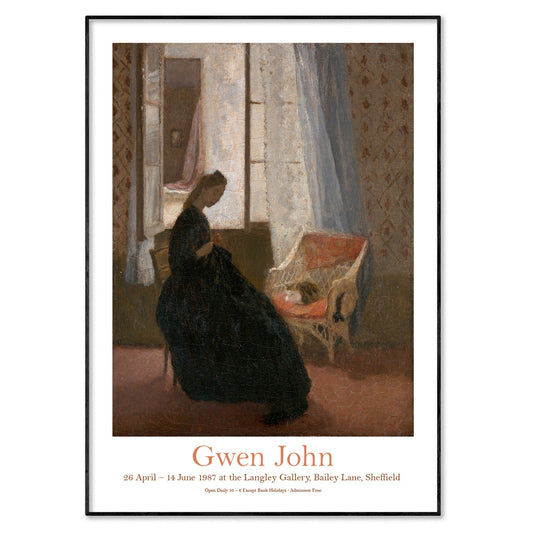 Gwen John Exhibition Poster