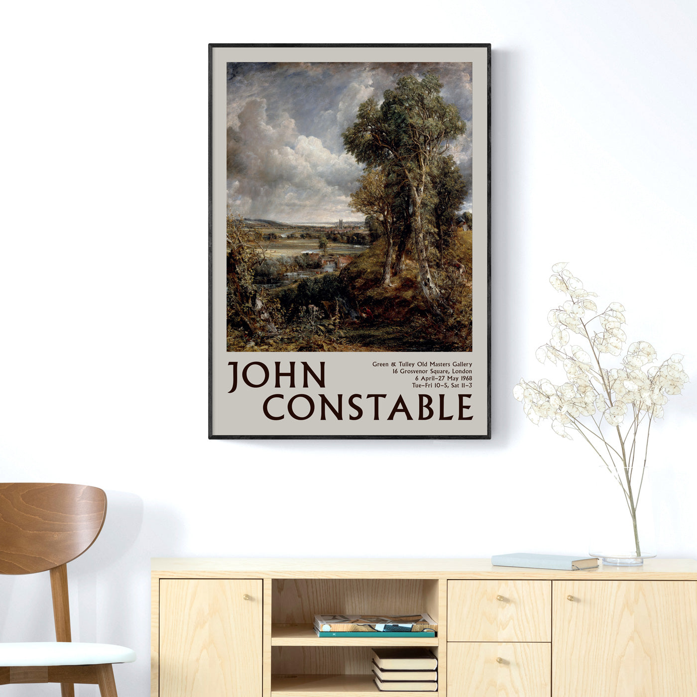 John Constable Exhibition Poster