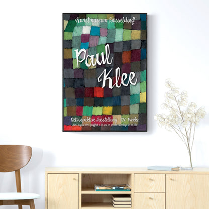 Paul Klee Exhibition Poster - Squares