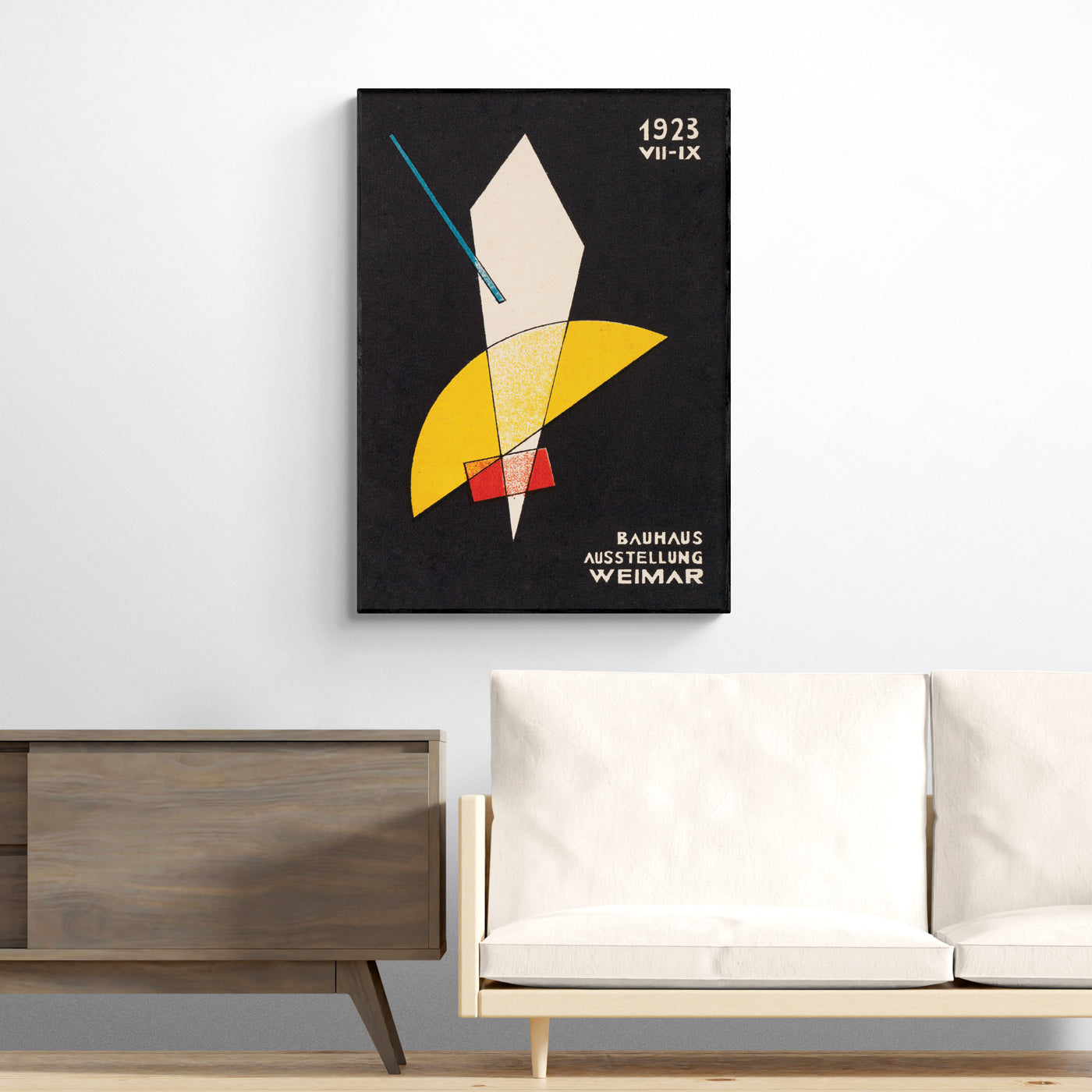 László Moholy-Nagy 1923 Bauhaus Exhibition Poster