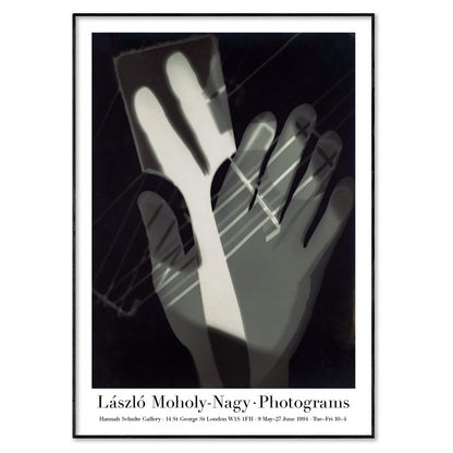 Moholy-Nagy Bauhaus Photograms Poster