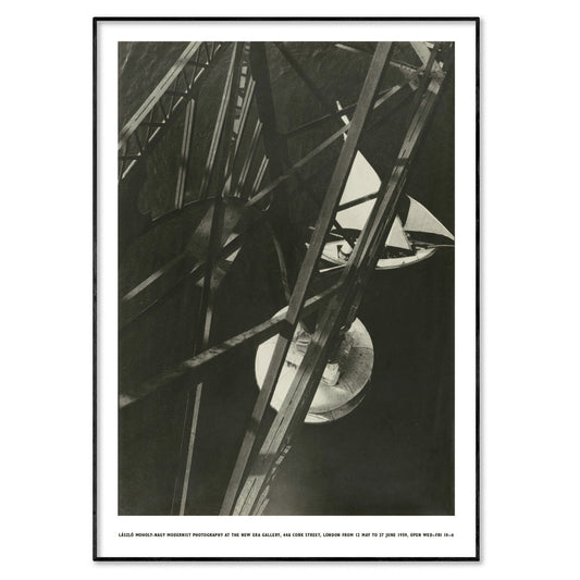 Moholy-Nagy Bauhaus Abstract Photography Exhibition Poster