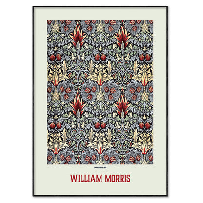 William Morris Snakeshead Poster