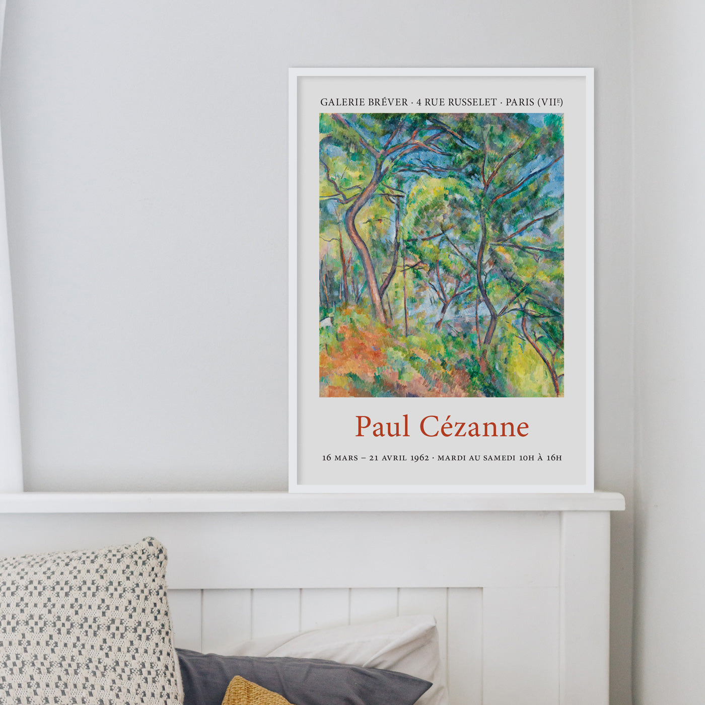 Paul Cezanne Exhibition Poster