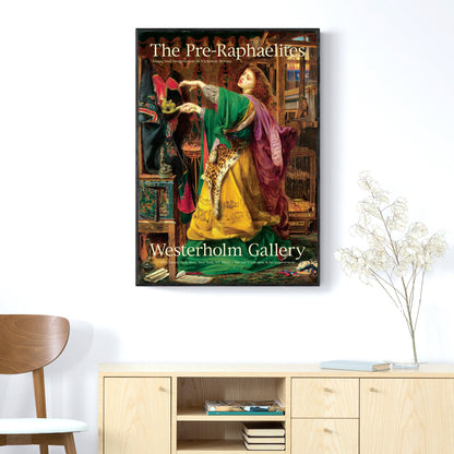 Pre-Raphaelite Exhibition Poster