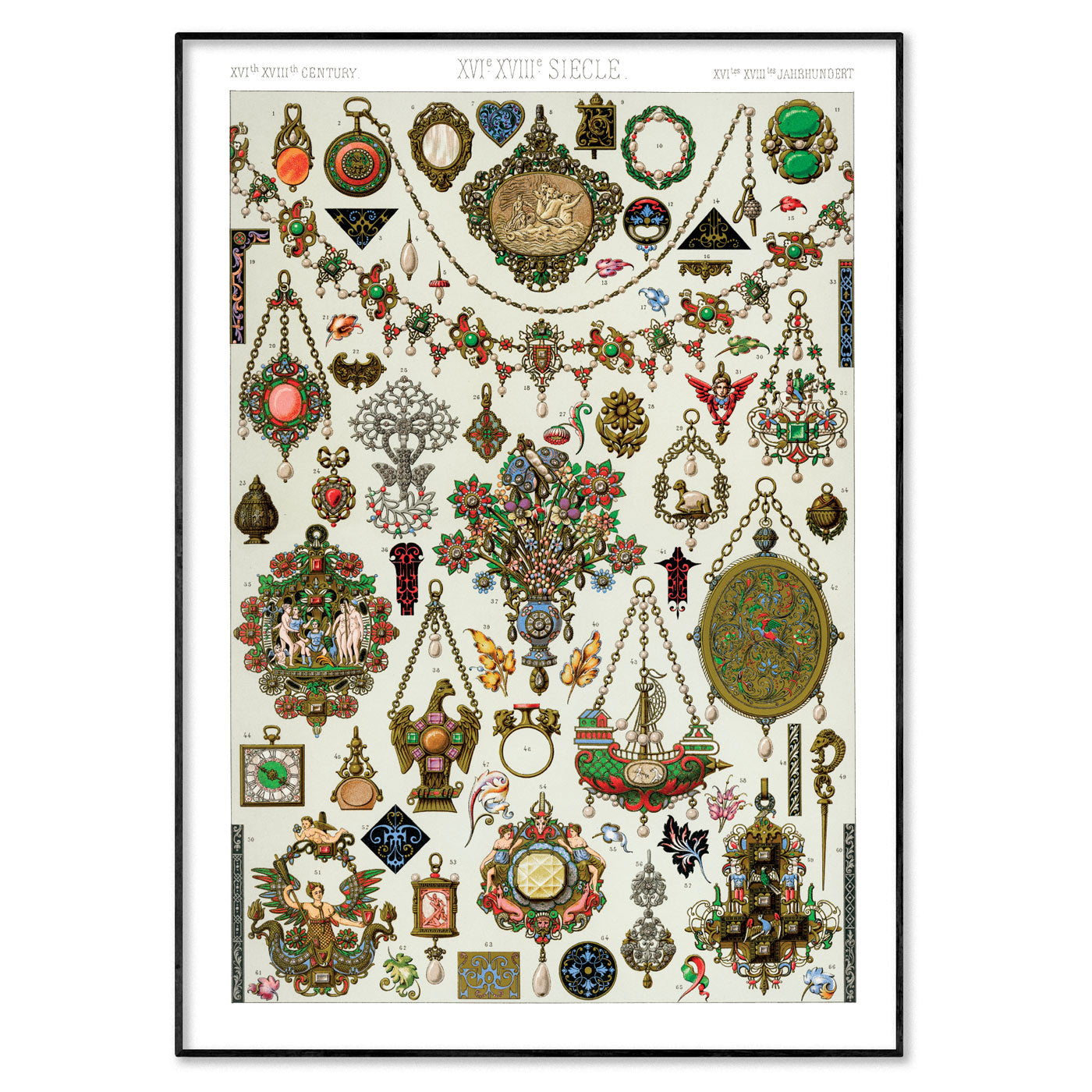 vintage printers' ornaments