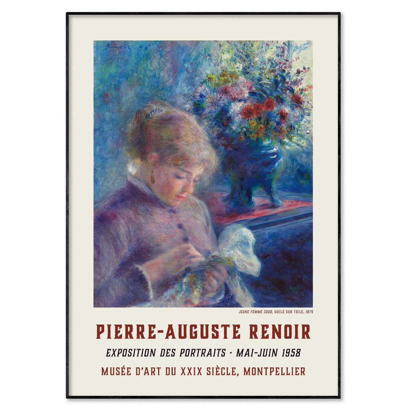 Pierre-Auguste Renoir Exhibition Poster