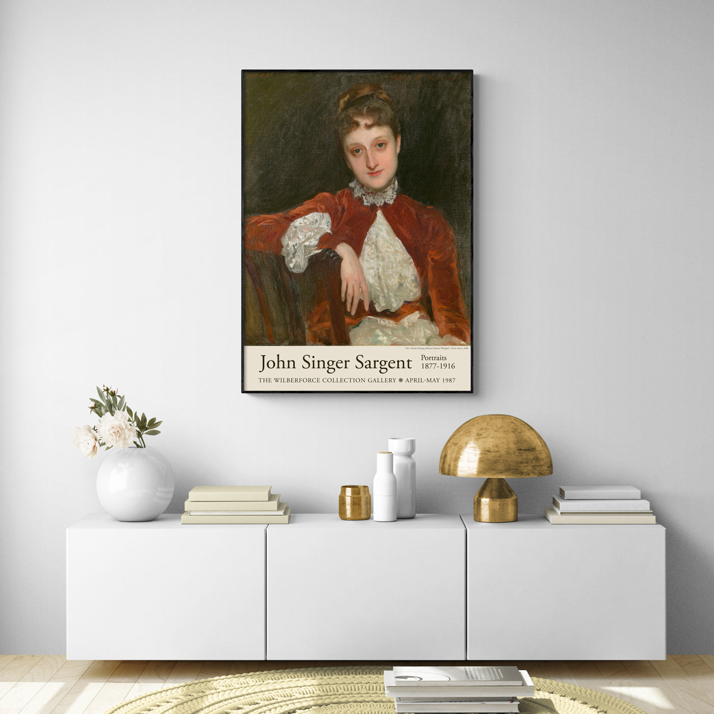 John Singer Sargent Exhibition Poster