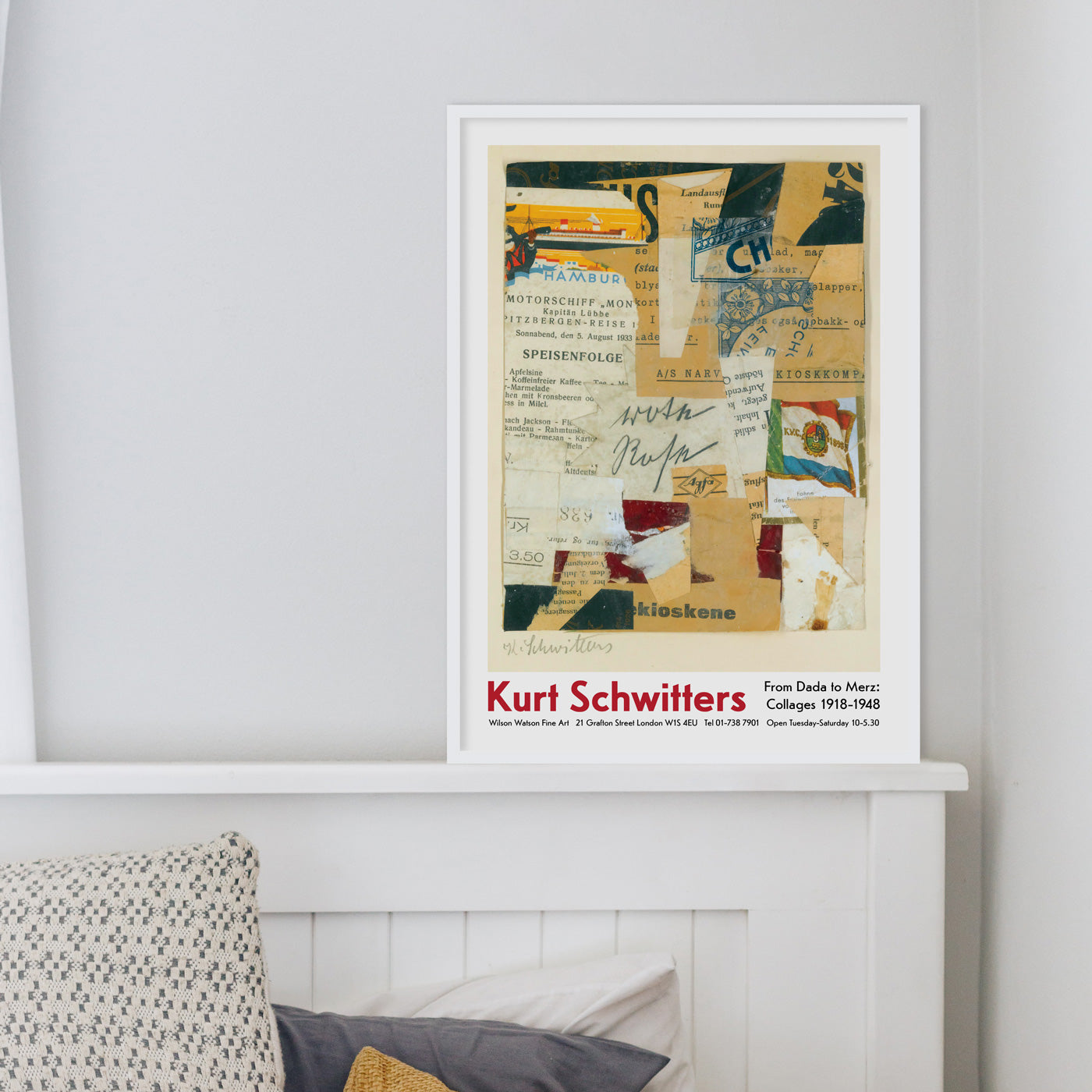Kurt Schwitters Exhibition Poster