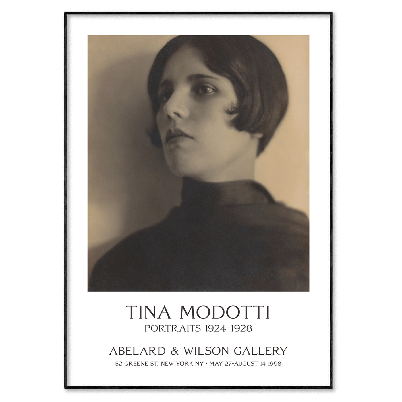 Tina Modotti Photography Exhibition Poster