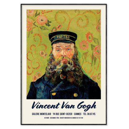 Van Gogh Exhibition Poster - The Postman Roulin