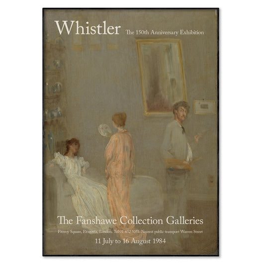 James Abbott McNeill Whistler Exhibition Poster