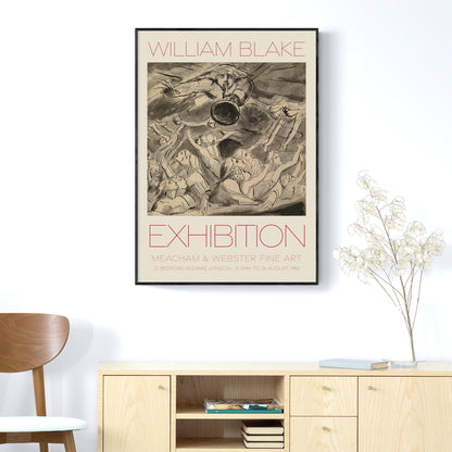 William Blake Exhibition Poster - 'The Ancient Of Days'